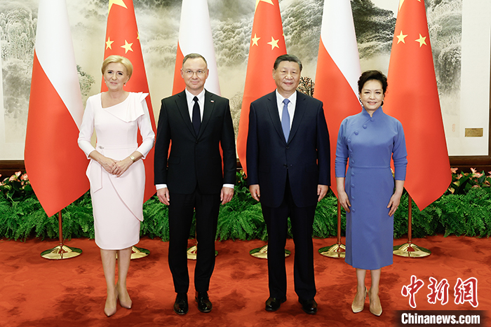 ：習近平同波蘭縂統杜達會談